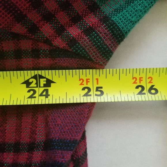 Northwest Territory Shirt Mens Large Flannel Button Up Blue Red Green Plaid - Picture 6 of 7